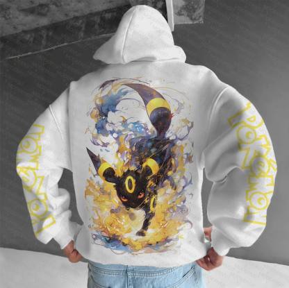 Unisex “Pokémon” Anime Graphic Streetwear Vintage Hoodie