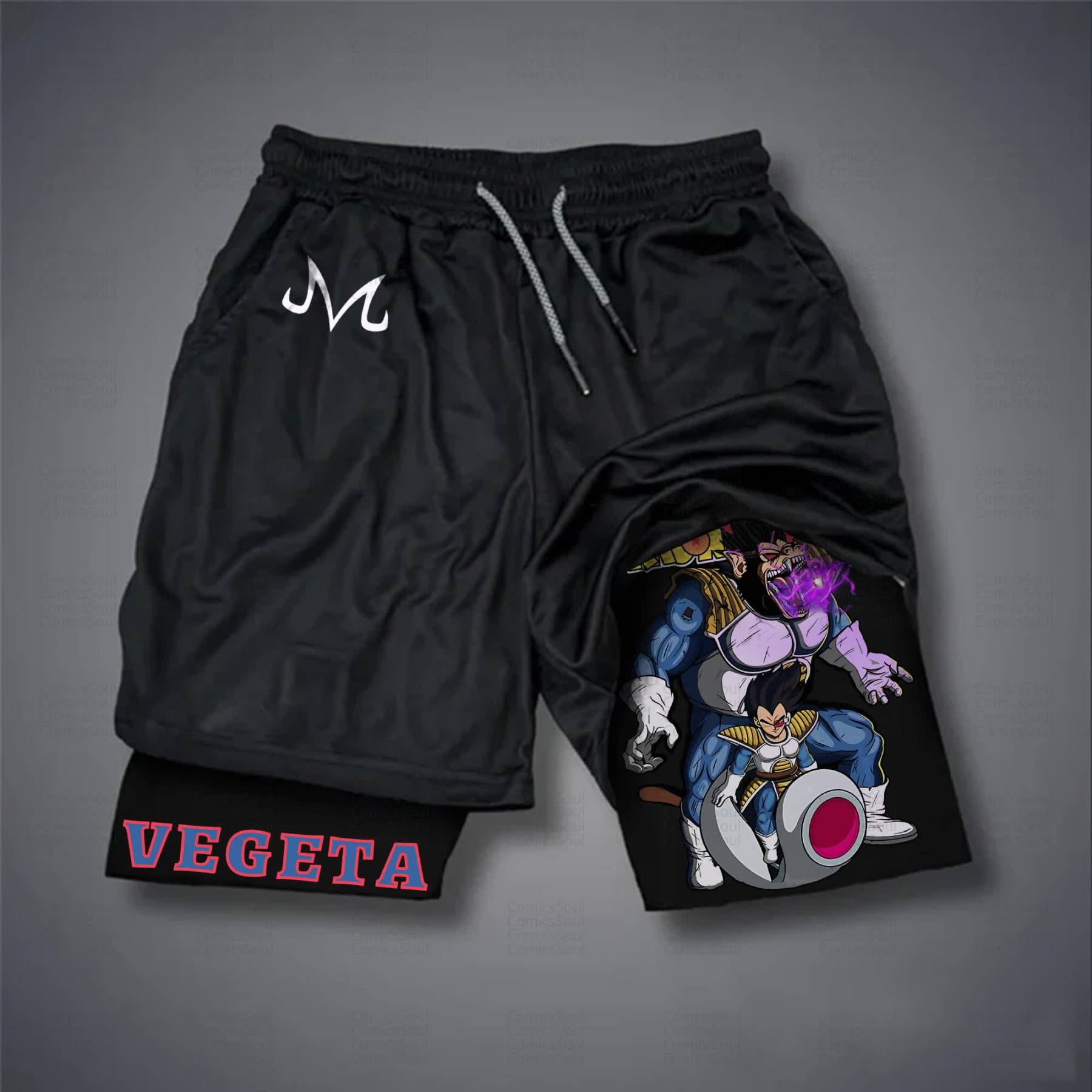 Unisex Casual Anime Streetwear Shorts 丨Demon Slayer X Pokémon