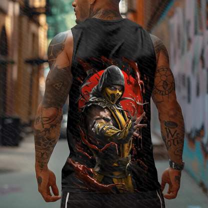 Unisex  “Mortal Kombat” Casual   Tank Top