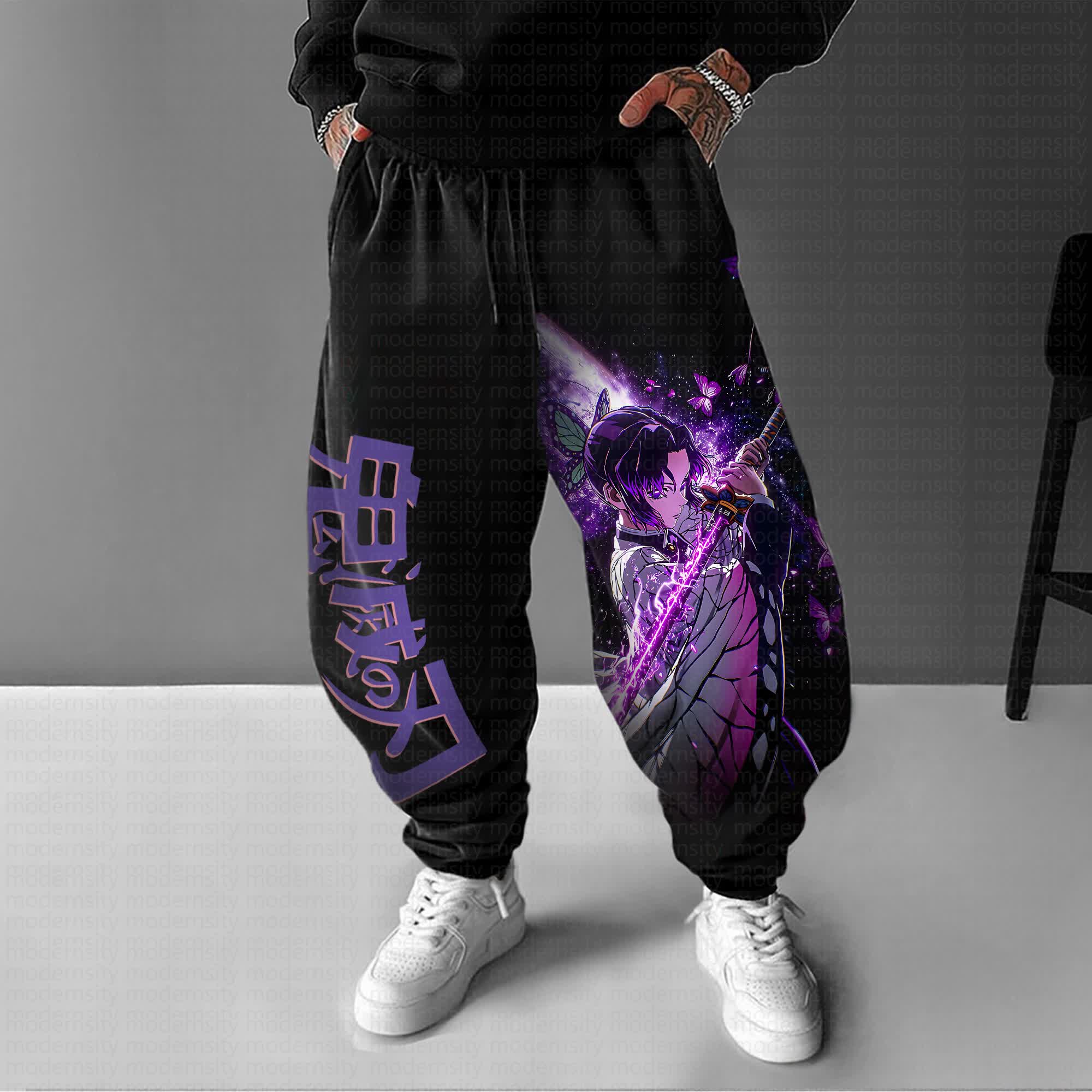 Unisex Anime Inspired Vintage Pants丨Demon Slayer
