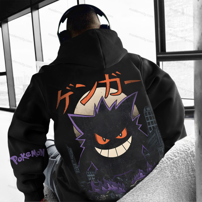Unisex “Pokémon” Anime Graphic Streetwear Vintage Hoodie