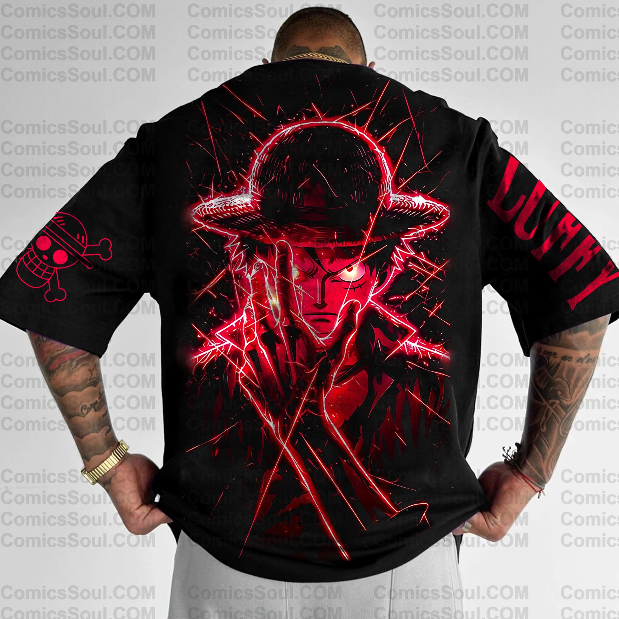 Unisex Anime Series Casual T-shirt