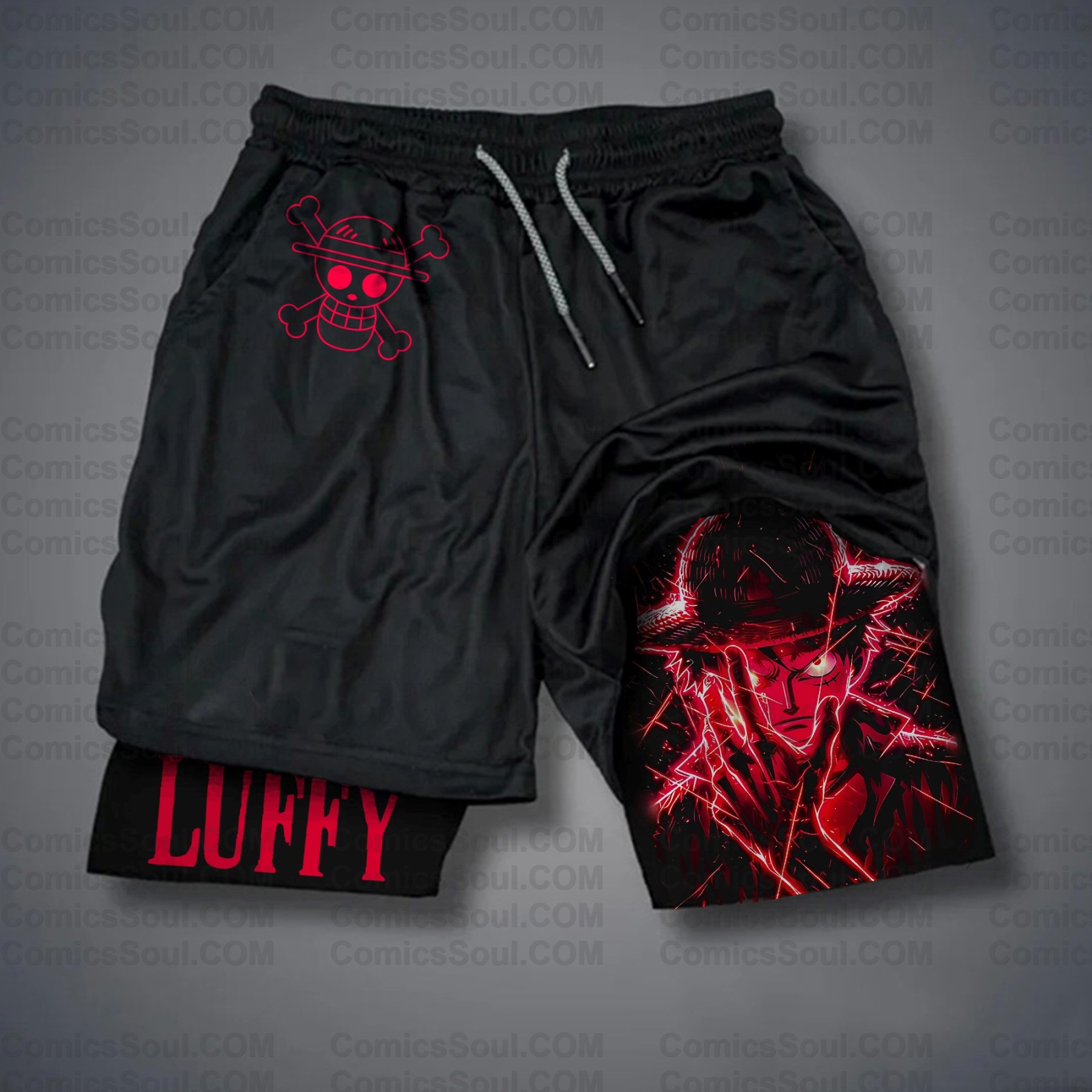 Unisex One Piece Anime Shorts