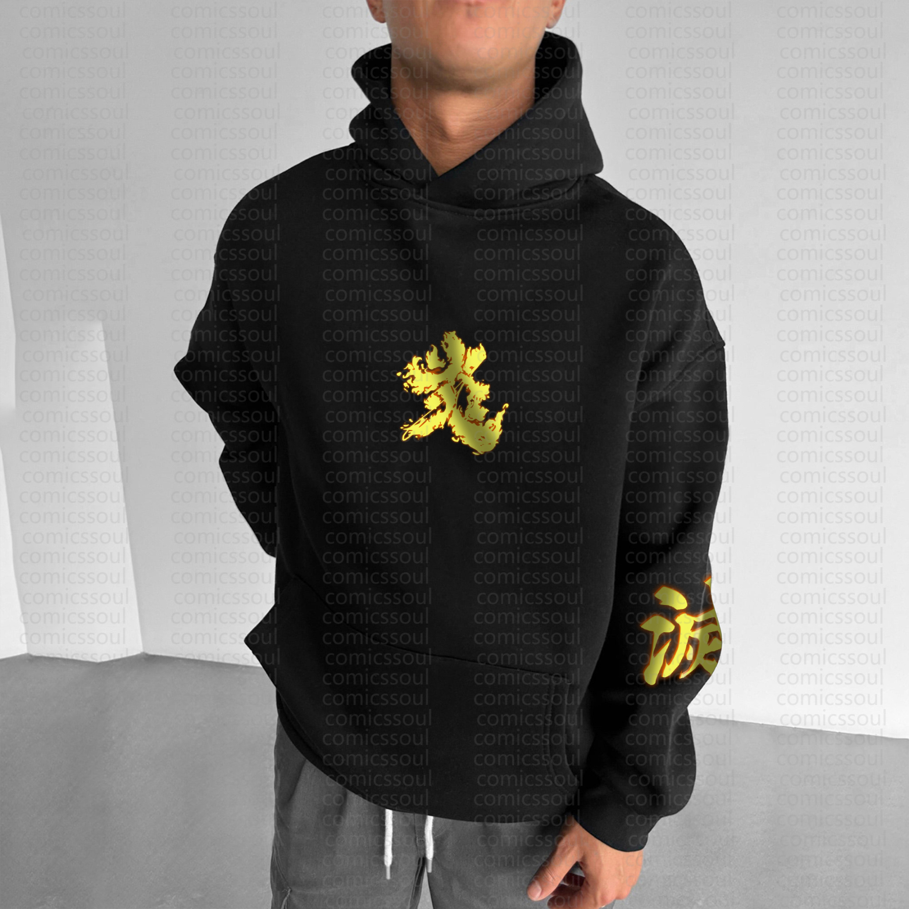 Unisex Anime Graphic Streetwear Vintage Hoodie丨Demon Slayer