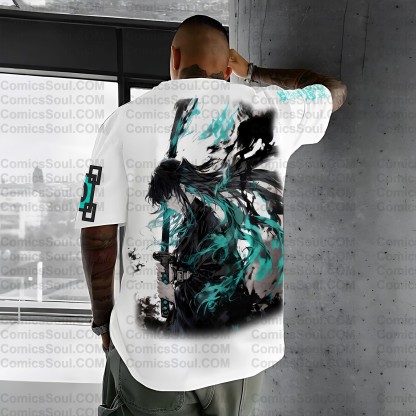 Unisex Anime Inspired Vintage T-Shirt| KNY