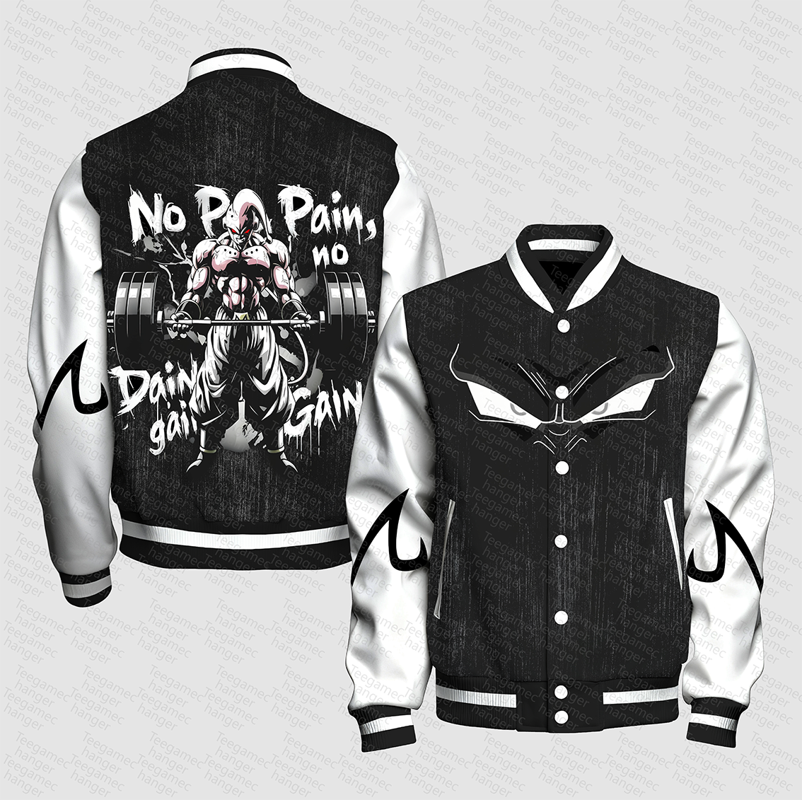 Unisex Vintage Anime Graphic Jacket