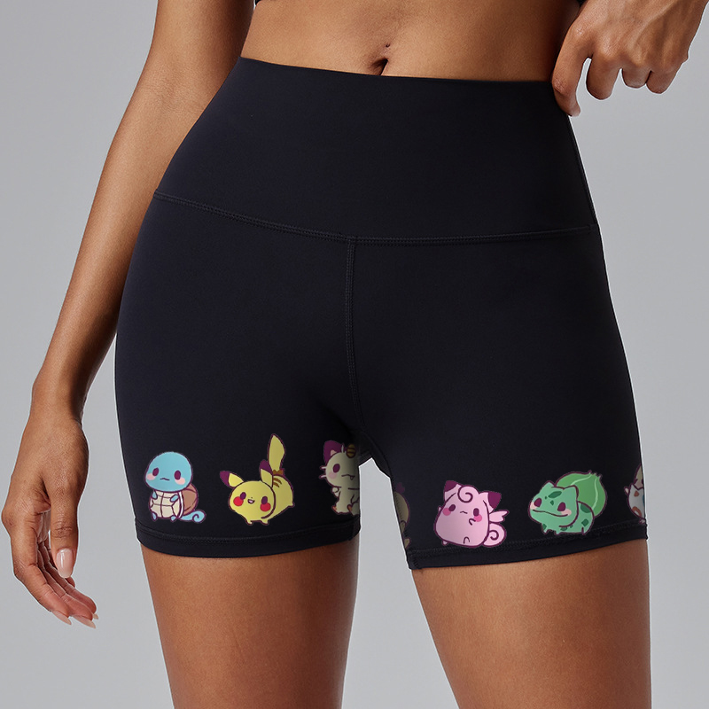 Casual “Pokémon” Streetwear Shorts