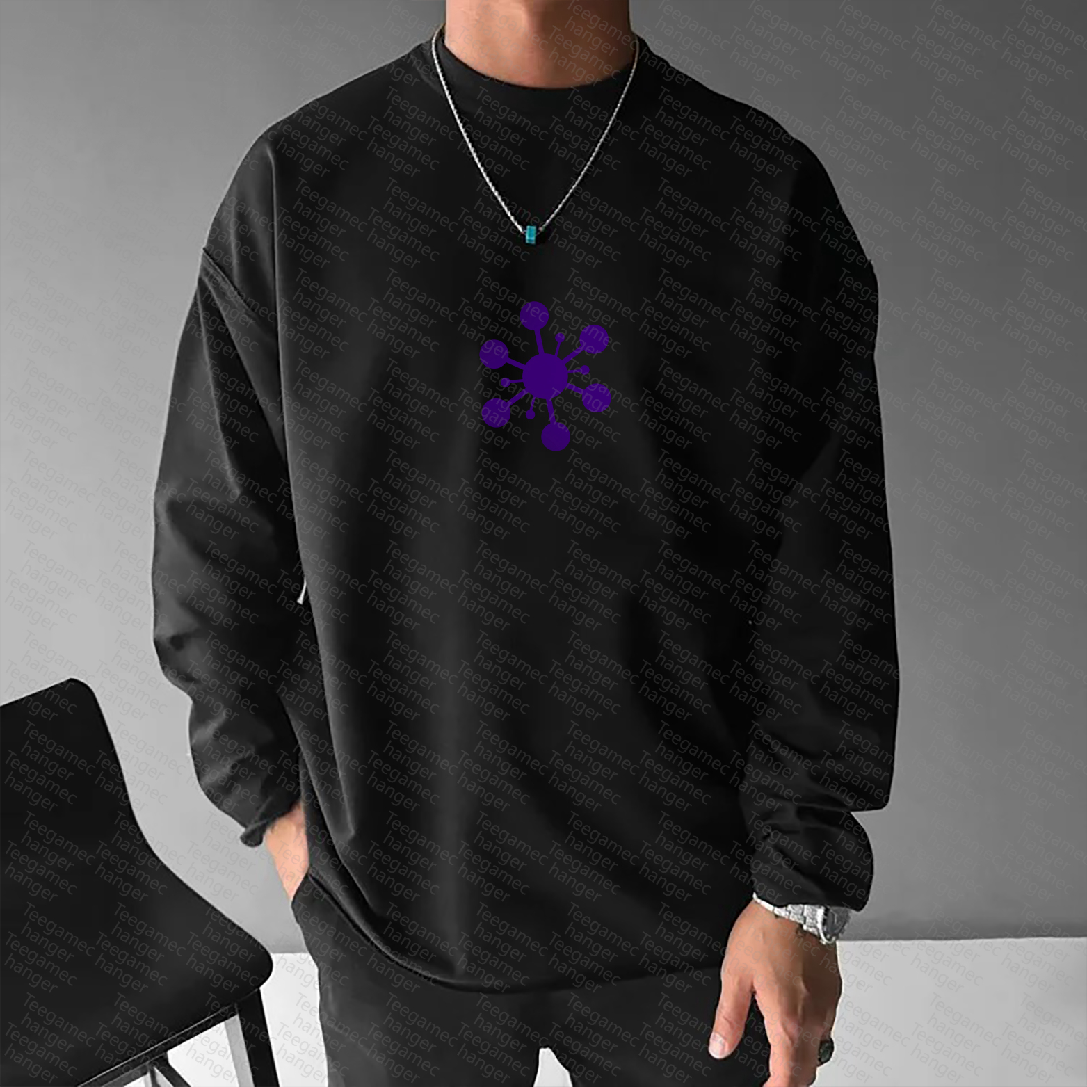 Unisex Anime Graphic Streetwear Vintage Long-Sleeved T-shirt