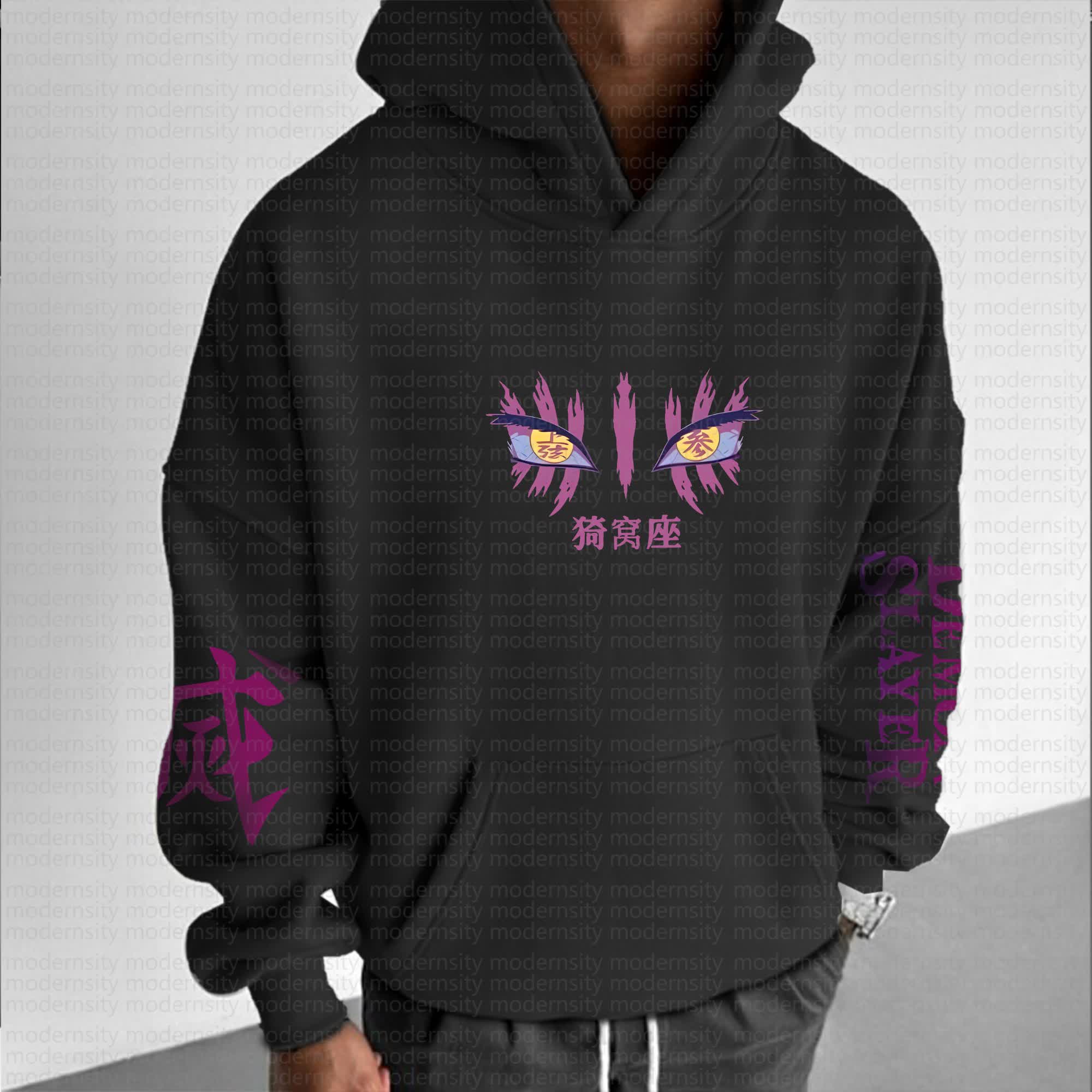 Unisex Anime Graphic Streetwear Vintage Hoodie丨Demon Slayer