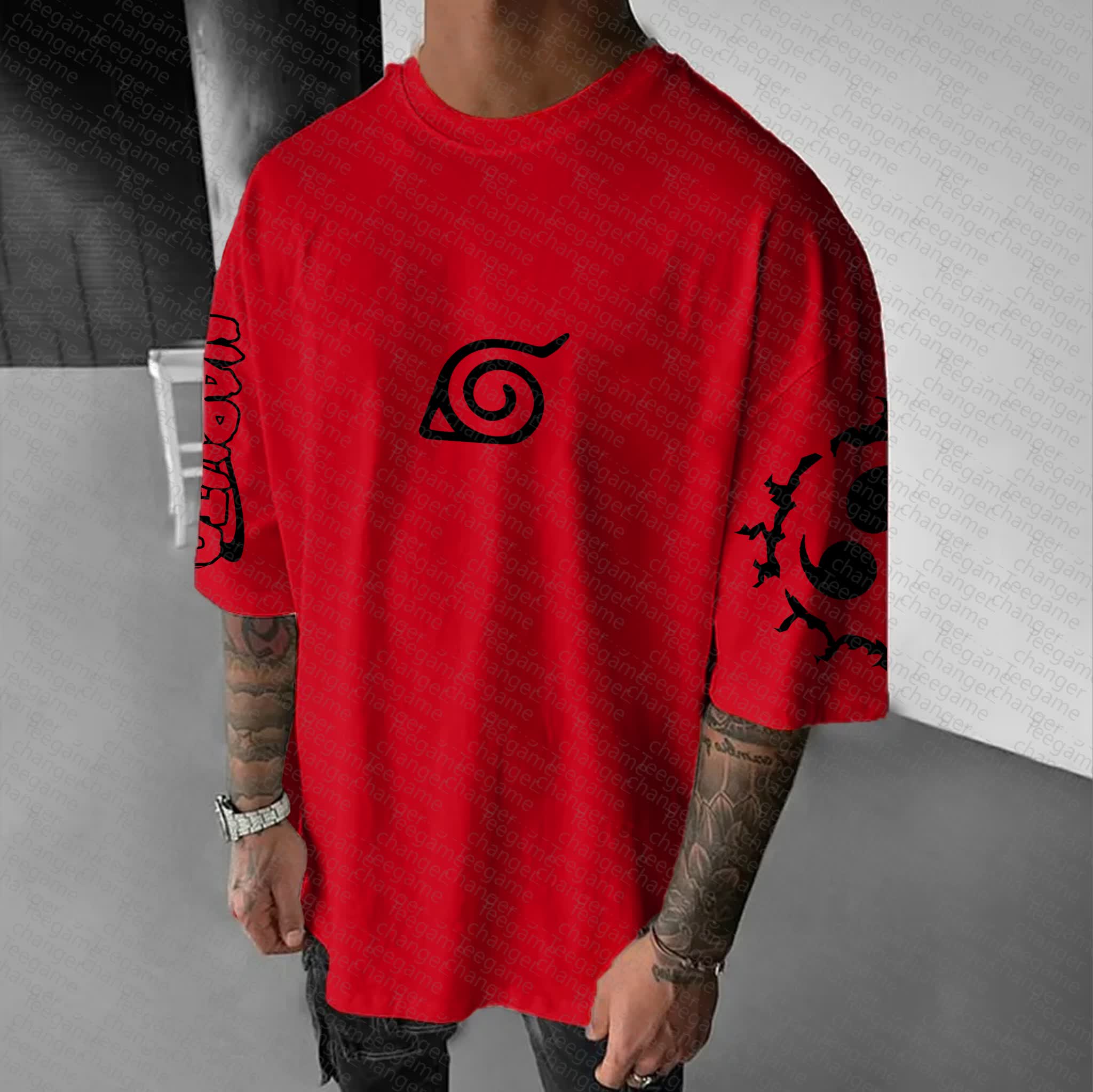 Unisex  "NARUTO" Anime Inspired Vintage T-Shirt