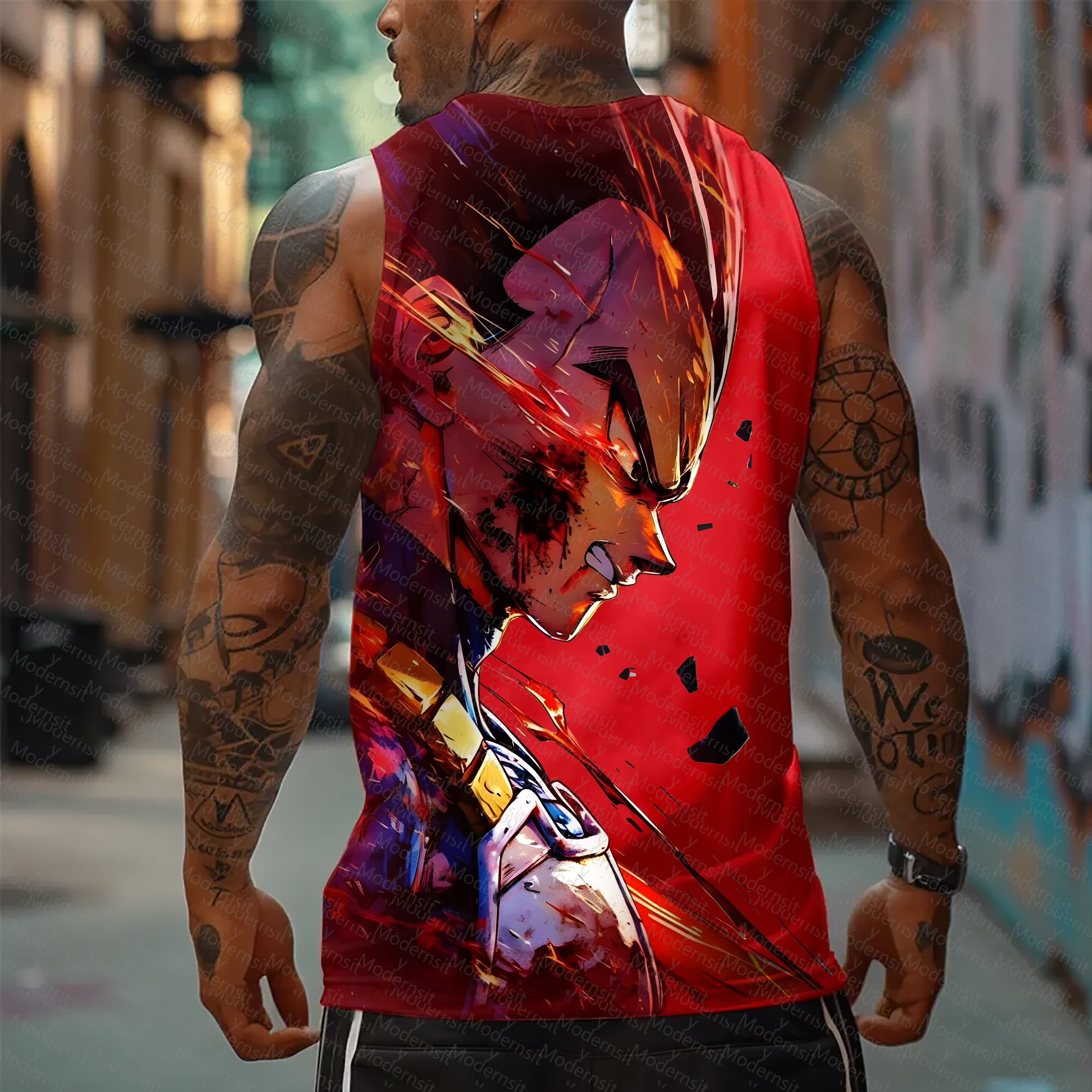 Unisex  “Dragon Ball” Casual Anime  Tank Top