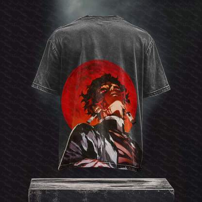 Unisex Anime Inspired Vintage T-Shirt丨 Demon Slayer