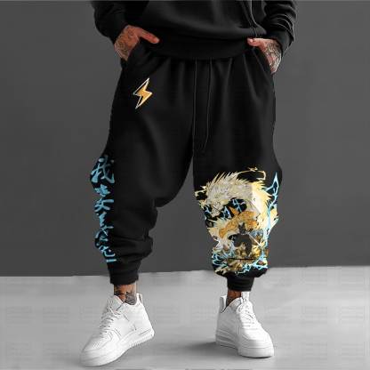 Unisex Anime Inspired Vintage Pants丨Demon Slayer