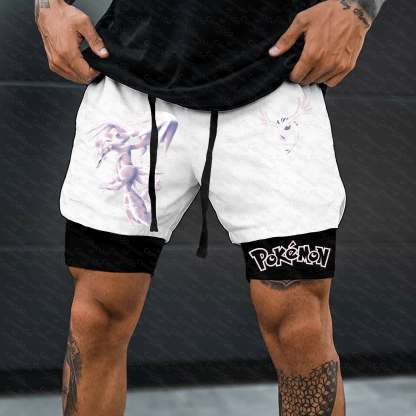 Unisex  “Pokémon” Casual Anime Streetwear Shorts