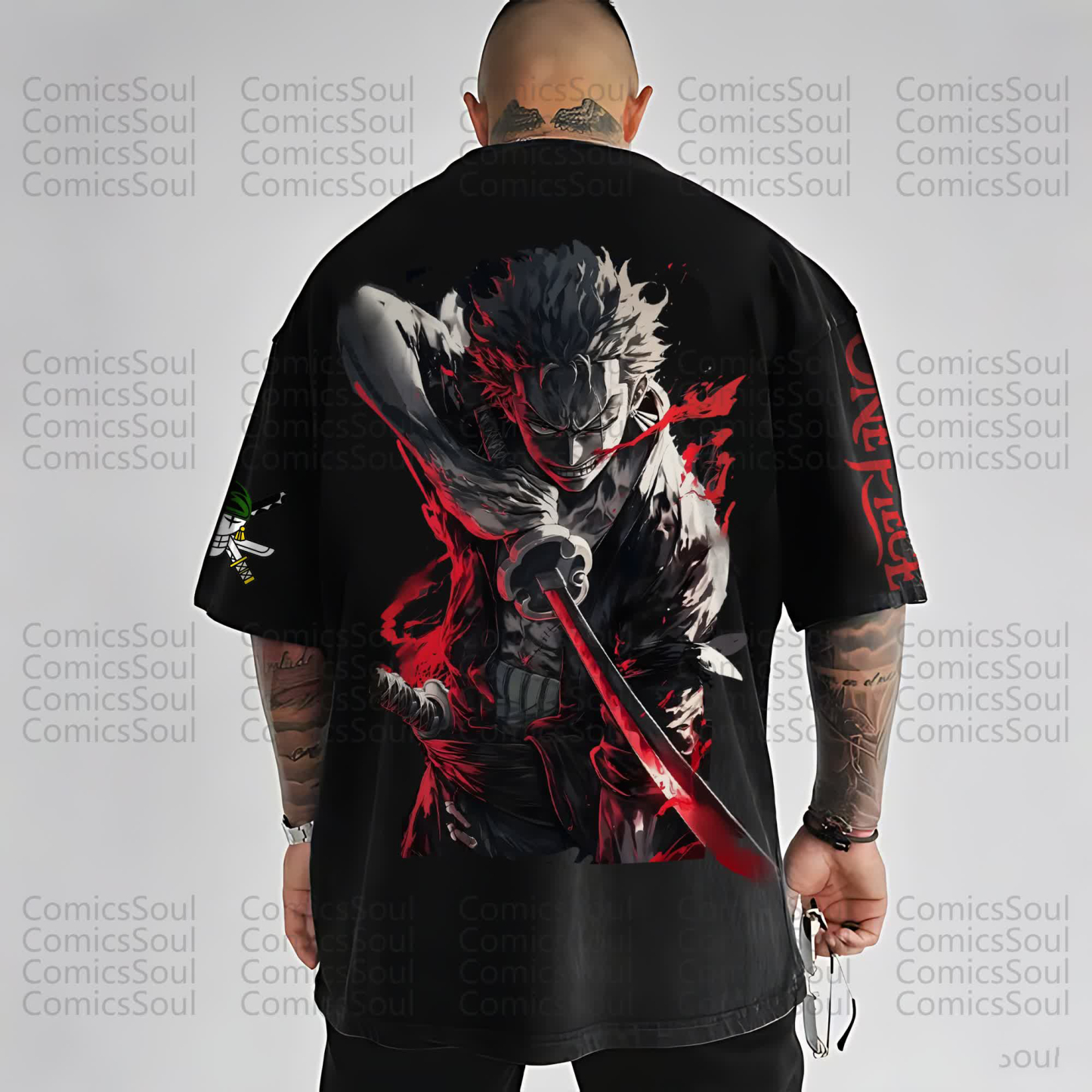 Unisex “One Piece” Anime Series Casual T-shirt