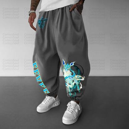 Unisex Anime Inspired Vintage Pants丨Pokémon