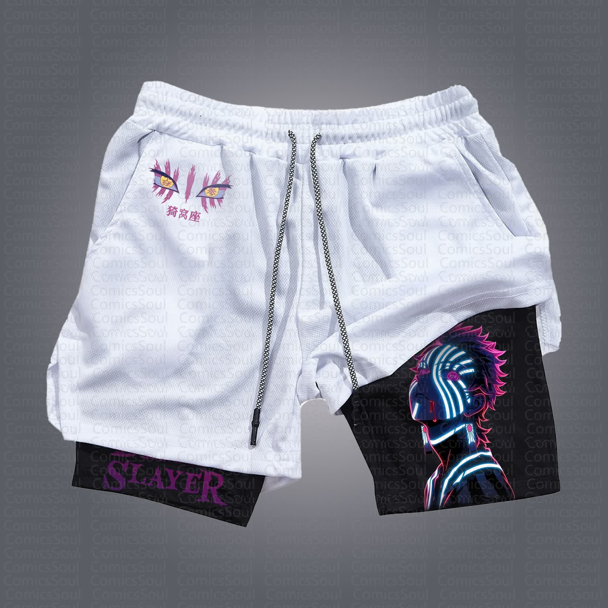 Unisex Casual Anime Streetwear Shorts 丨Demon Slayer