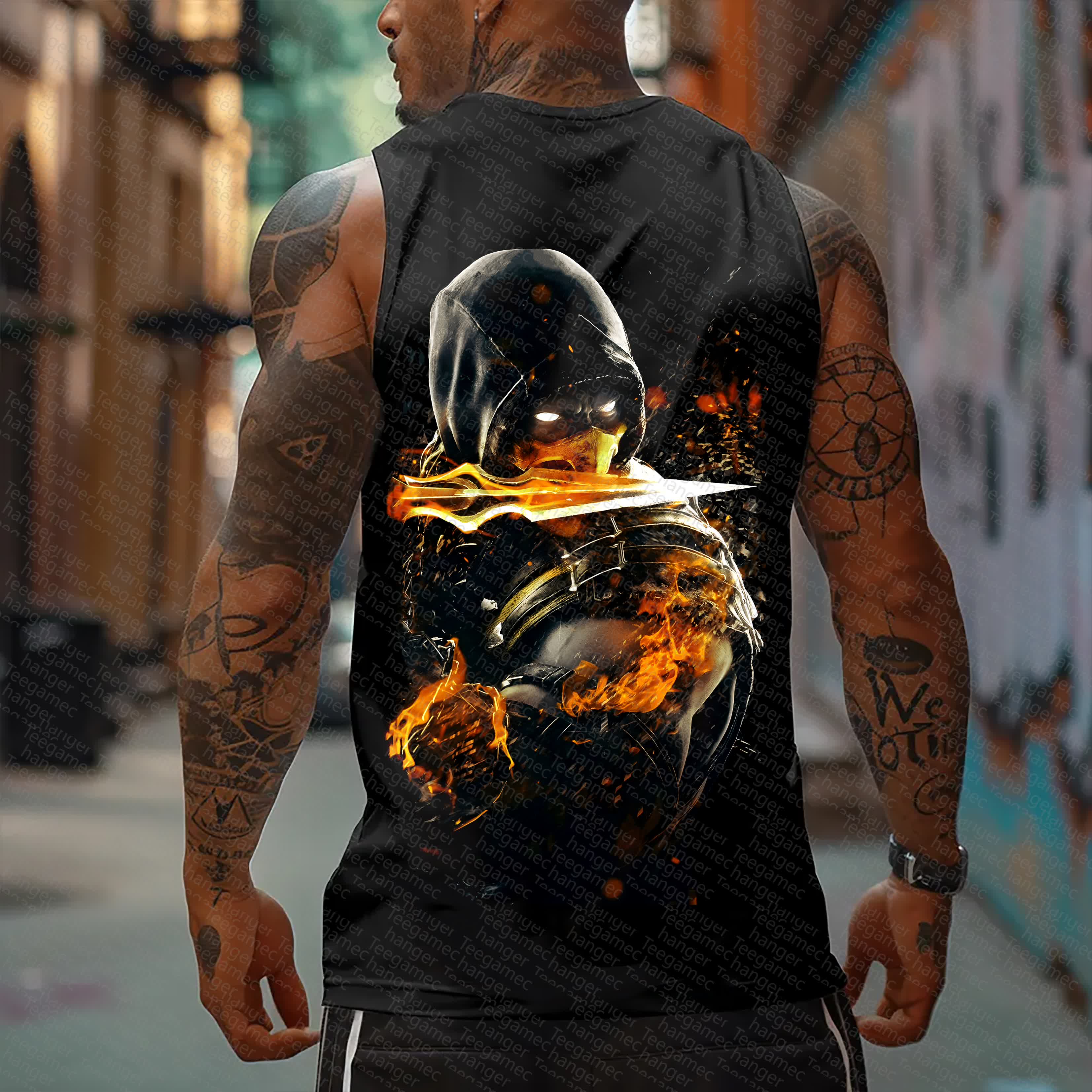 Unisex  “Mortal Kombat” Casual   Tank Top