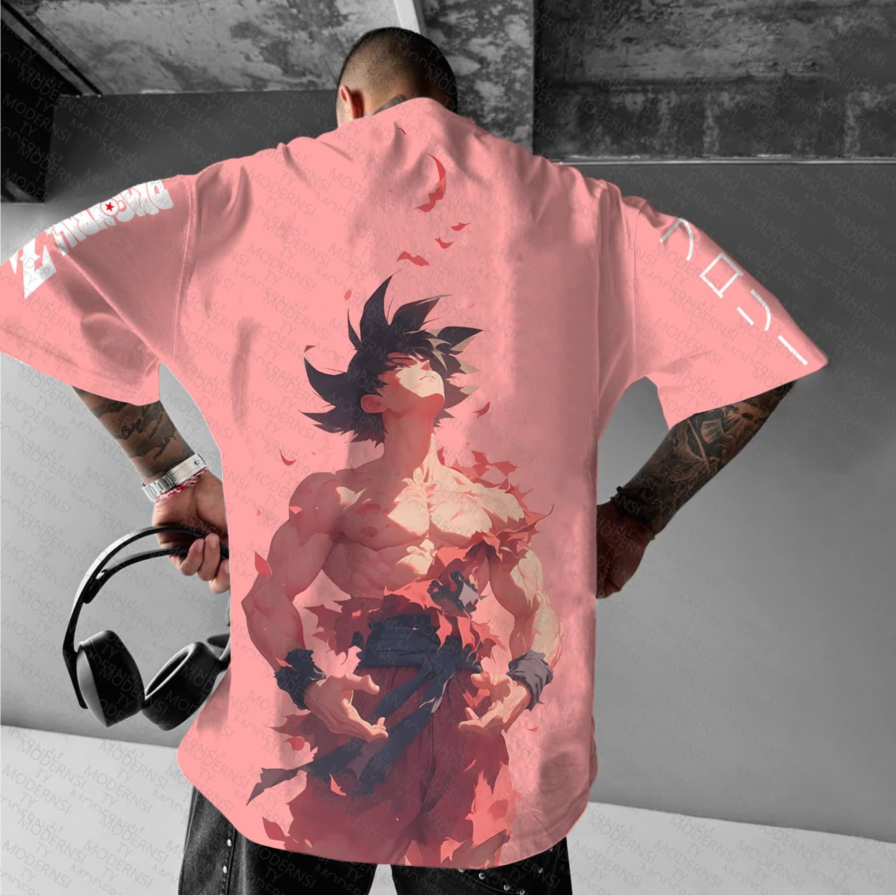 Unisex Anime Inspired Vintage T-Shirt