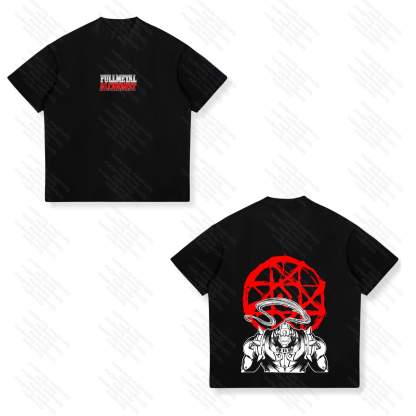 Unisex  "Fullmetal Alchemist" Anime Inspired Vintage T-Shirt