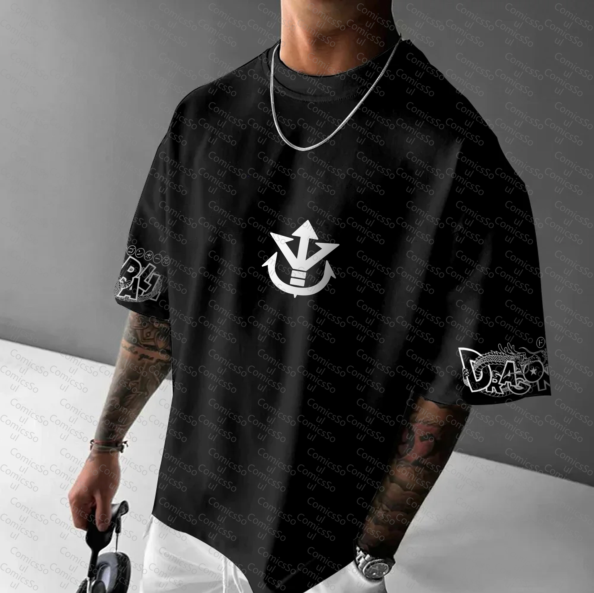 Unisex   Anime Inspired Vintage T-Shirt