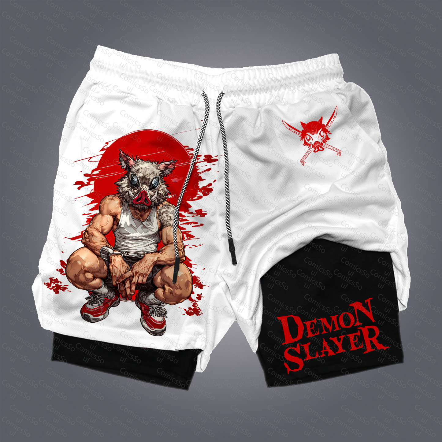 Unisex Casual Anime Streetwear Shorts