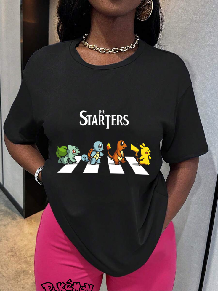 Unisex "Pokémon" Anime Inspired Vintage T-Shirt