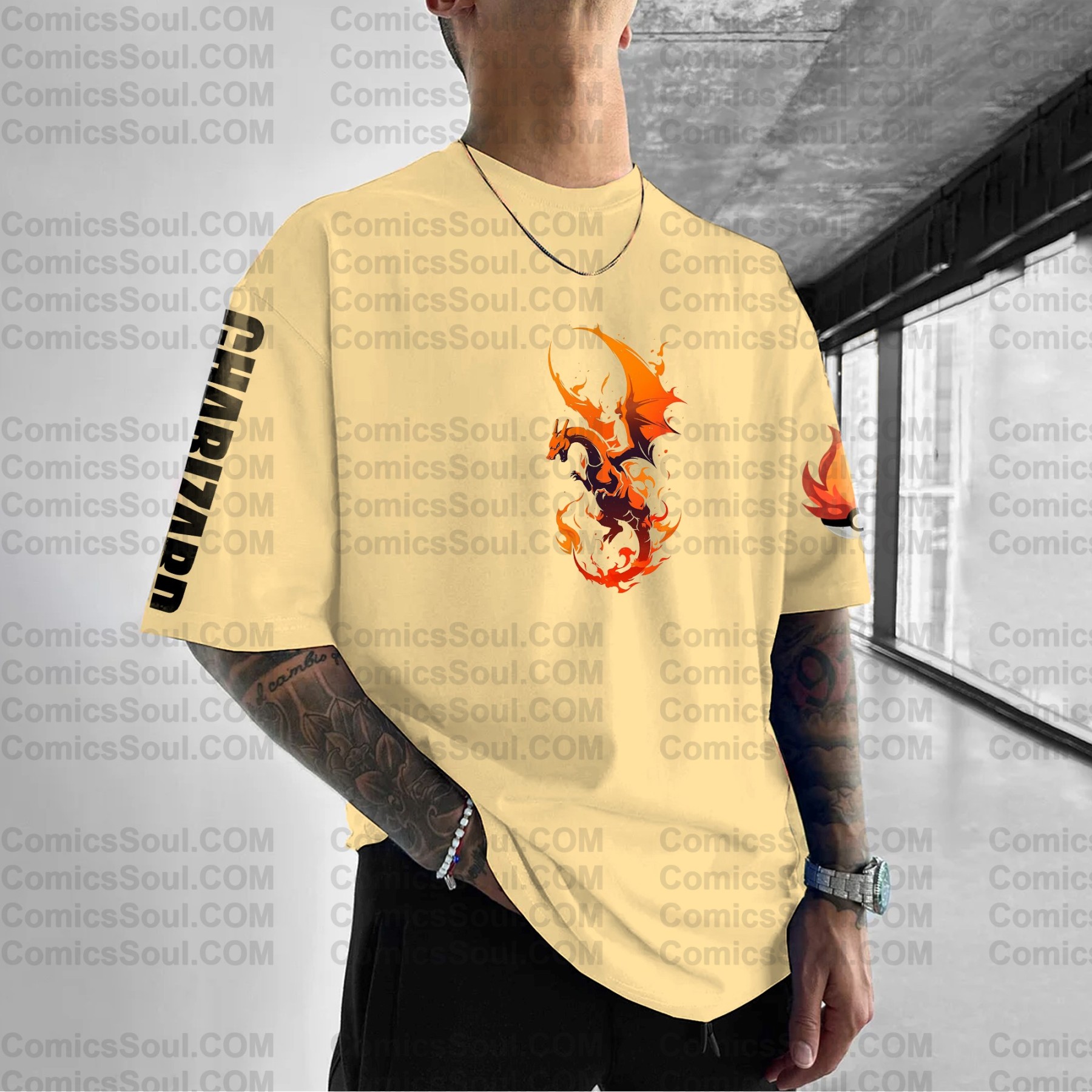 Unisex Anime Inspired Vintage T-Shirt