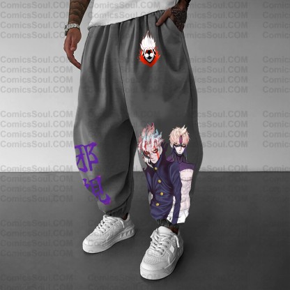 Unisex Anime Inspired Vintage Plush Pants