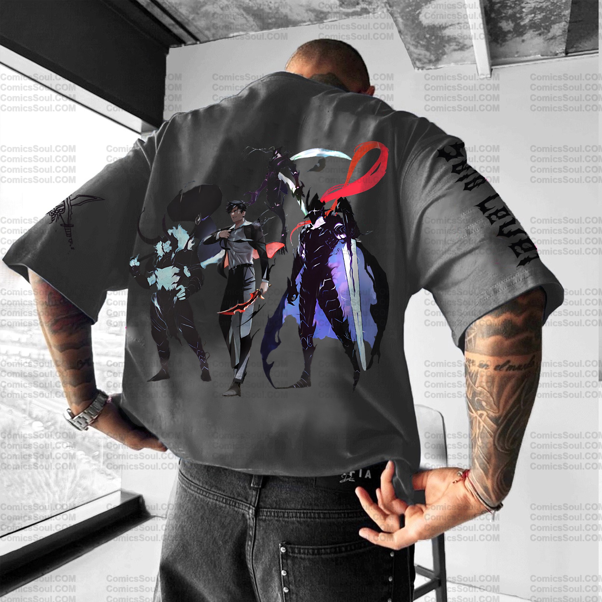 Unisex Anime Inspired Vintage T-Shirt