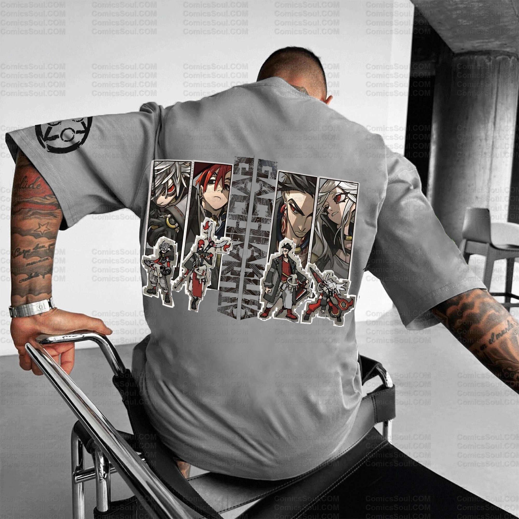 Unisex Anime Inspired Vintage T-Shirt