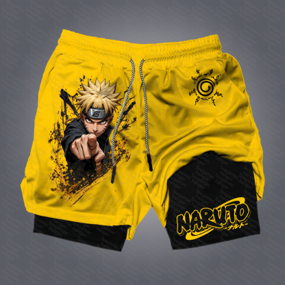 Unisex  “NARUTO” Casual Anime Streetwear Gym Shorts