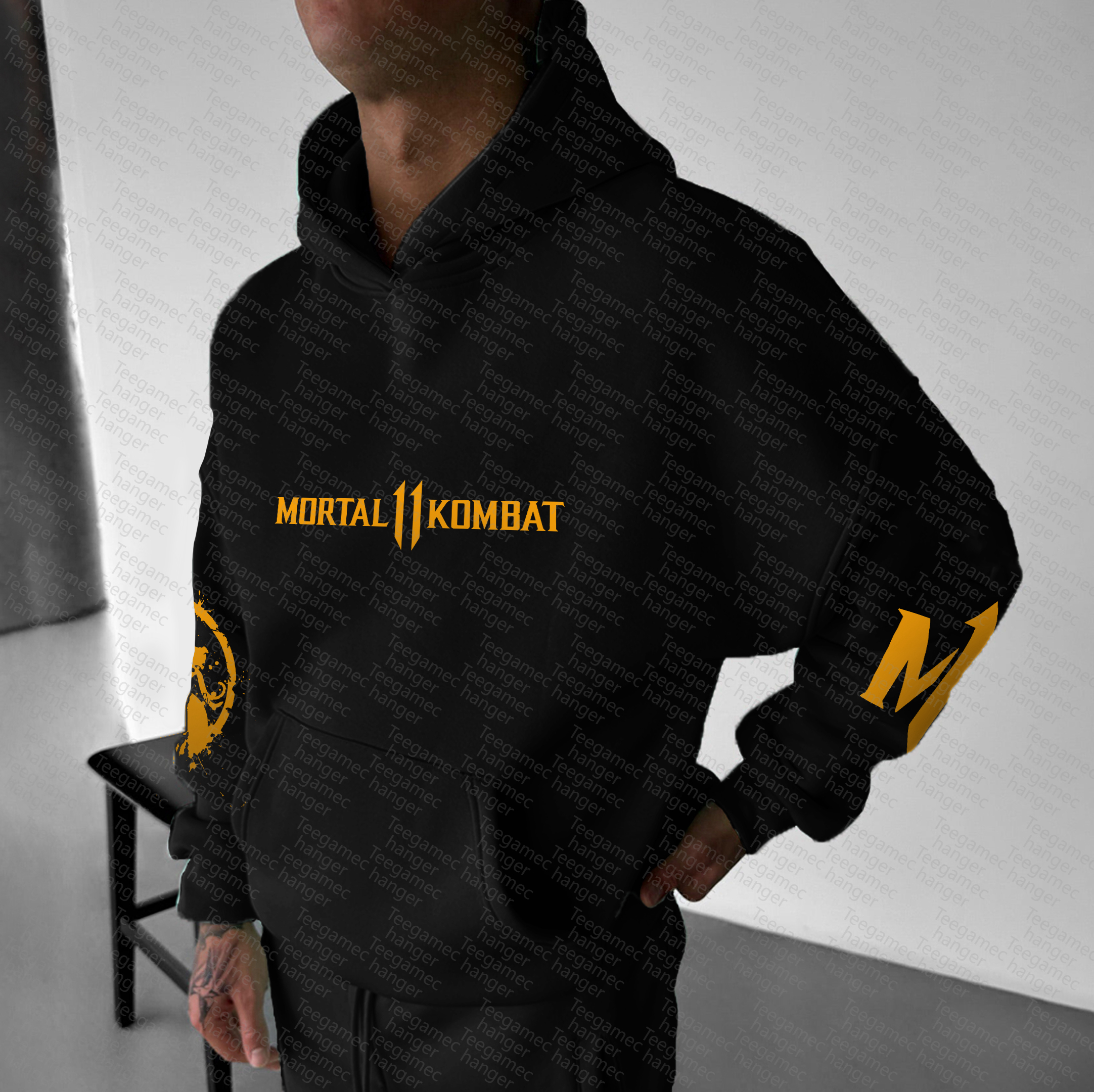 Unisex “Mortal Kombat”  Graphic Streetwear Vintage Hoodie