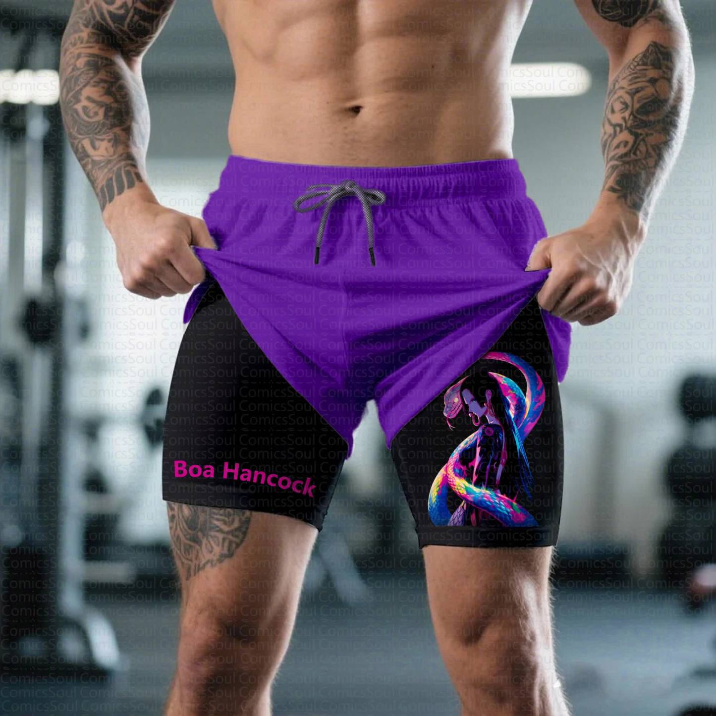 Unisex Casual Anime Streetwear Shorts 丨Demon Slayer X Pokémon