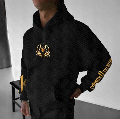 Unisex “Mortal Kombat”  Graphic Streetwear Vintage Hoodie