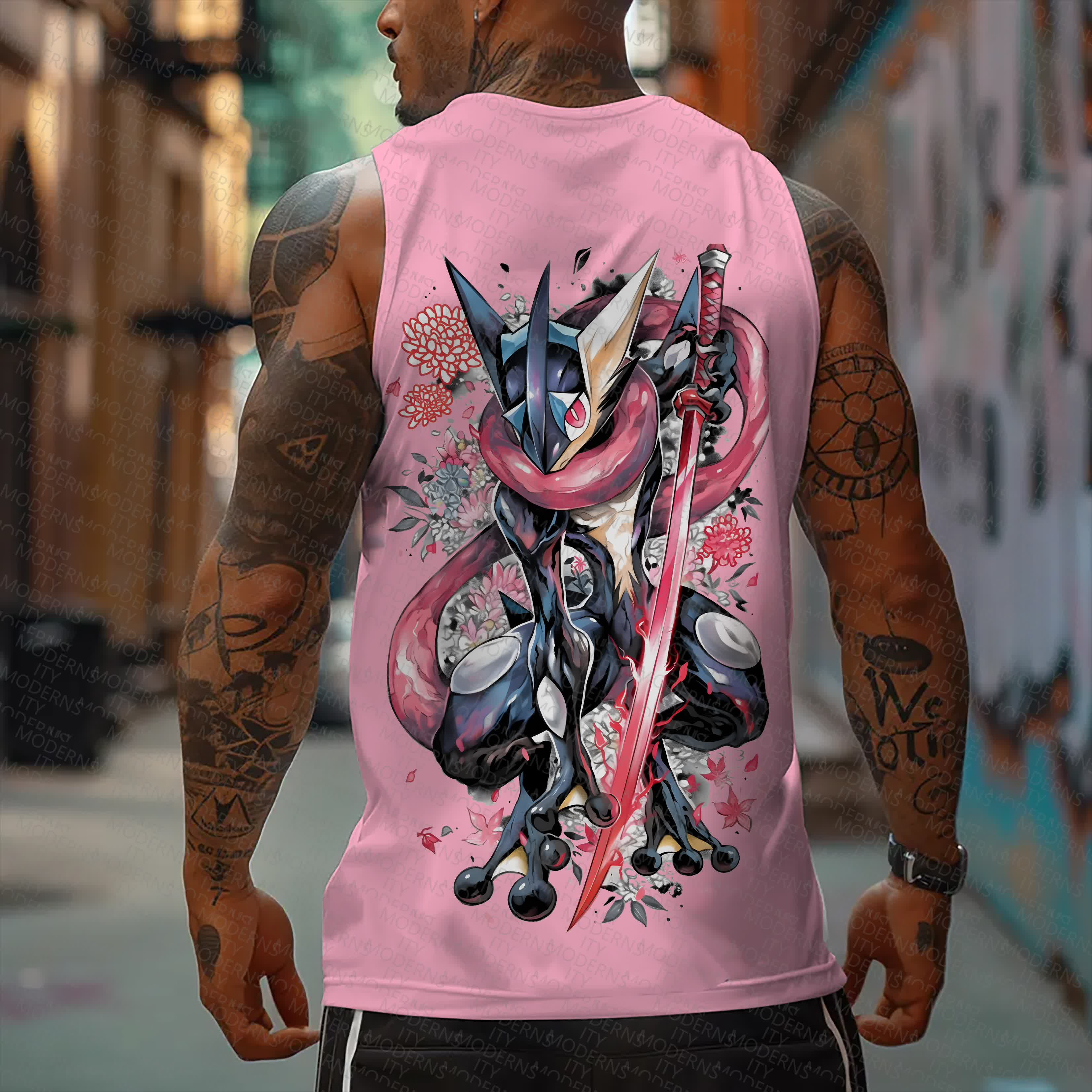 Unisex  “Pokémon” Casual Anime  Tank Top