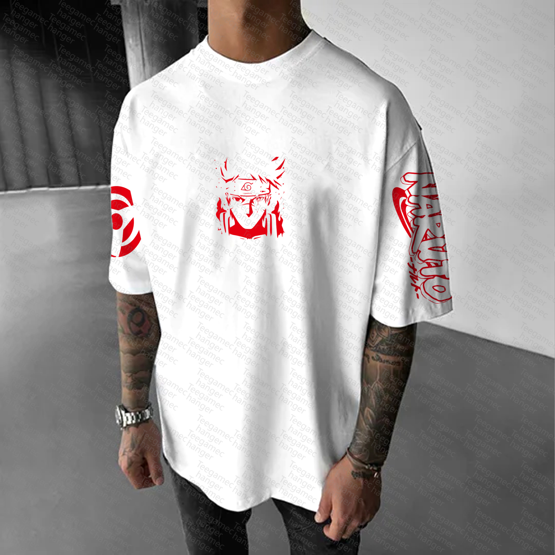 Unisex  "NARUTO" Anime Inspired Vintage T-Shirt