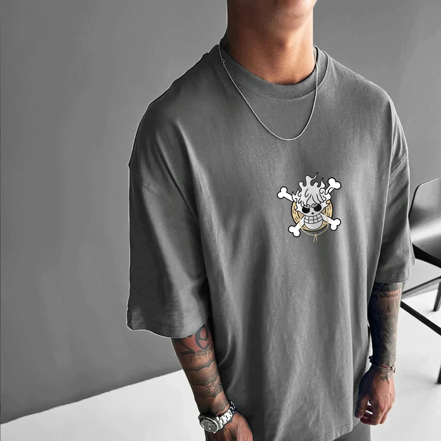 Unisex Anime Inspired Vintage T-Shirt