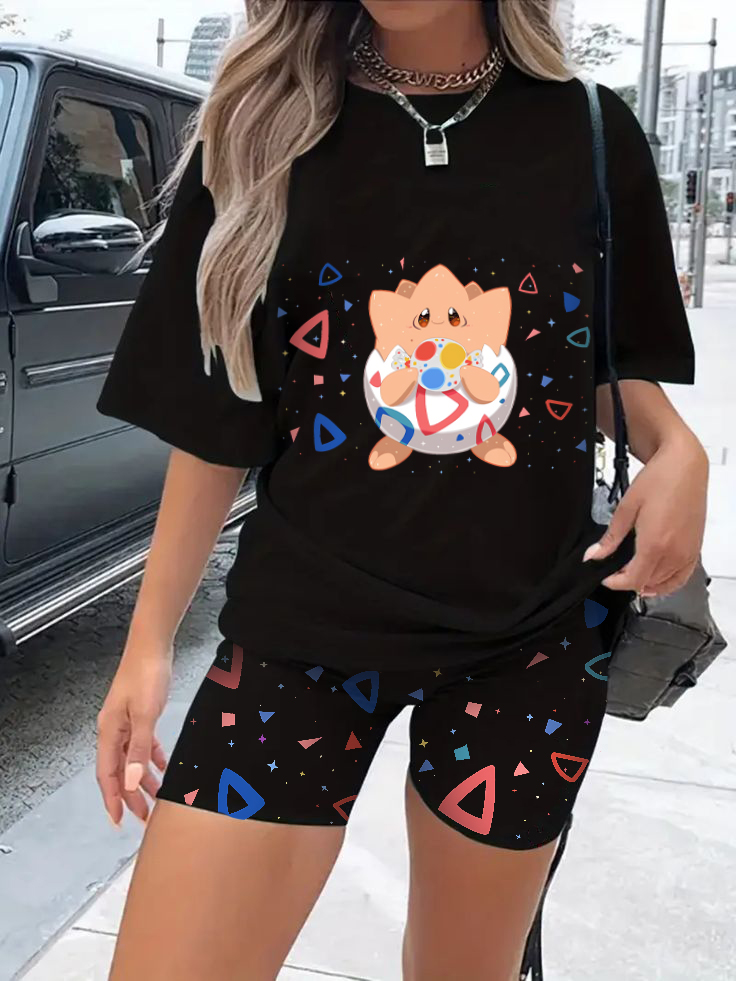 Unisex "Pokémon" Anime Inspired Vintage T-Shirt