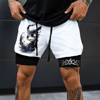 Unisex  “Pokémon” Casual Anime Streetwear Shorts