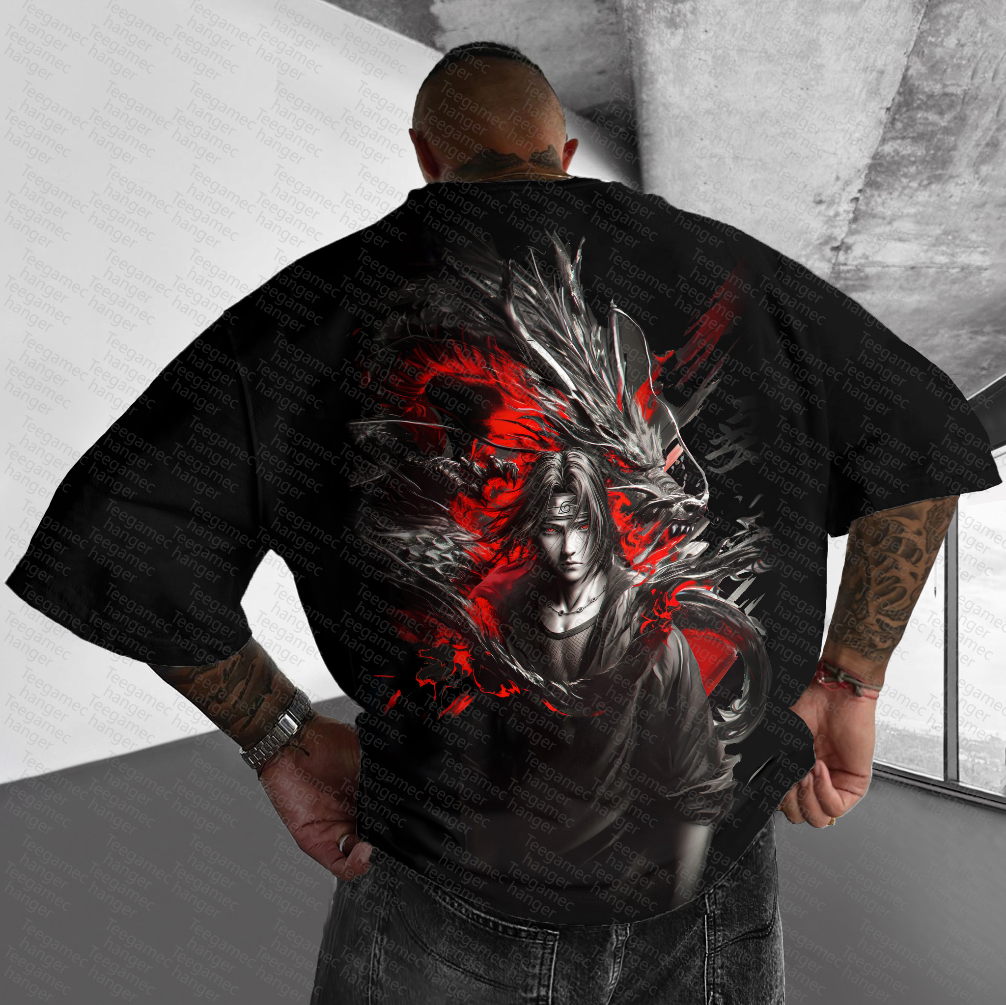 Unisex  "NARUTO" Anime Inspired Vintage T-Shirt