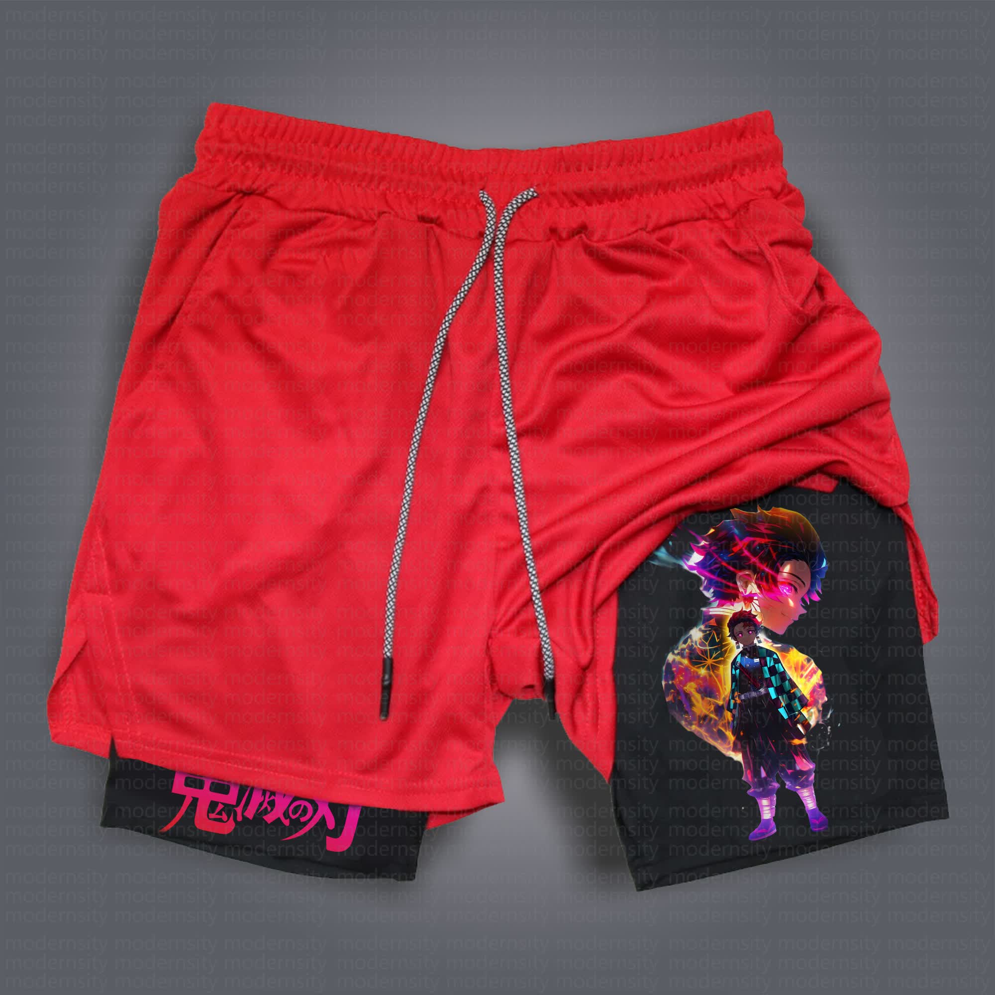 Unisex Casual Anime Streetwear Shorts 丨Demon Slayer