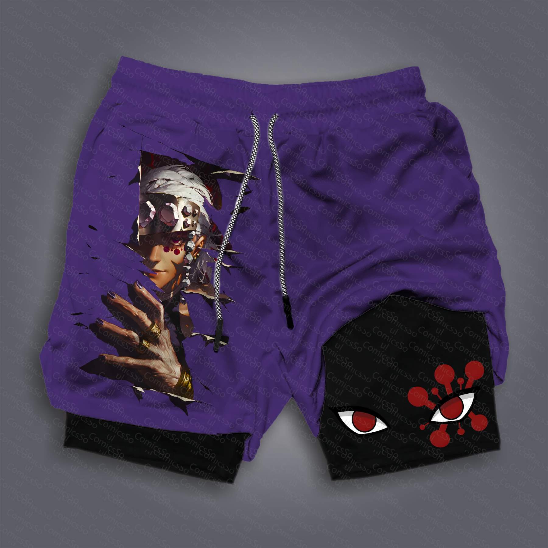 Unisex Casual Anime Streetwear Shorts