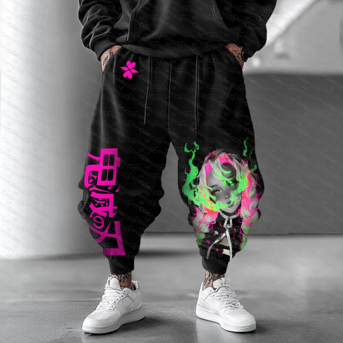Unisex “Pokémon” Casual Anime Streetwear Pants