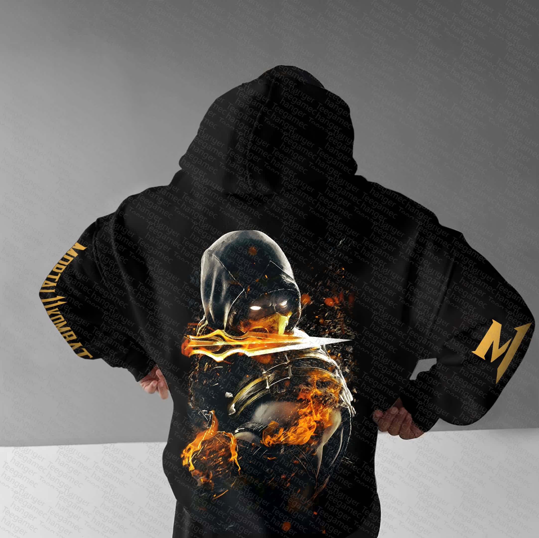 Unisex “Mortal Kombat”  Graphic Streetwear Vintage Hoodie