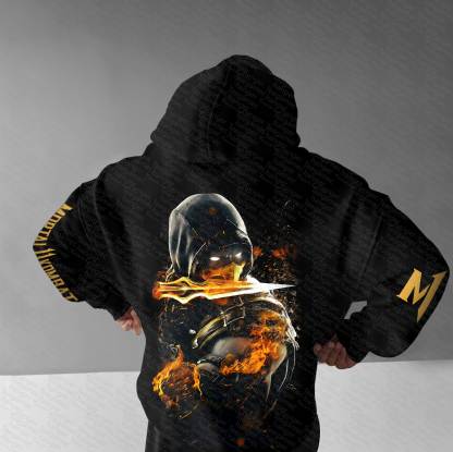 Unisex “Mortal Kombat”  Graphic Streetwear Vintage Hoodie