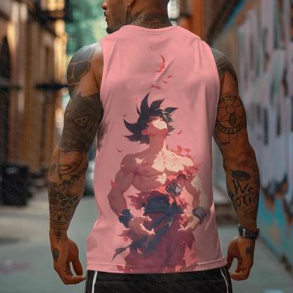 Unisex  “Dragon Ball” Casual Anime  Tank Top