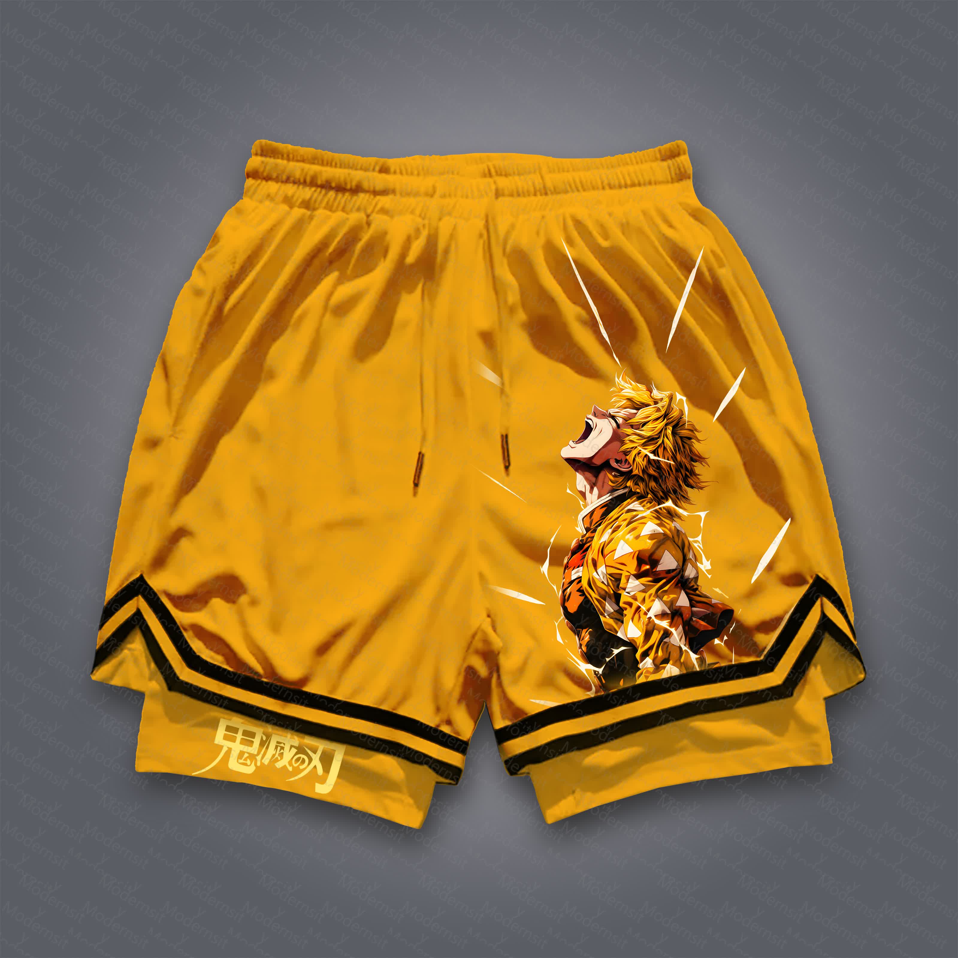 Unisex  “Demon Slayer” Casual Anime Streetwear Shorts