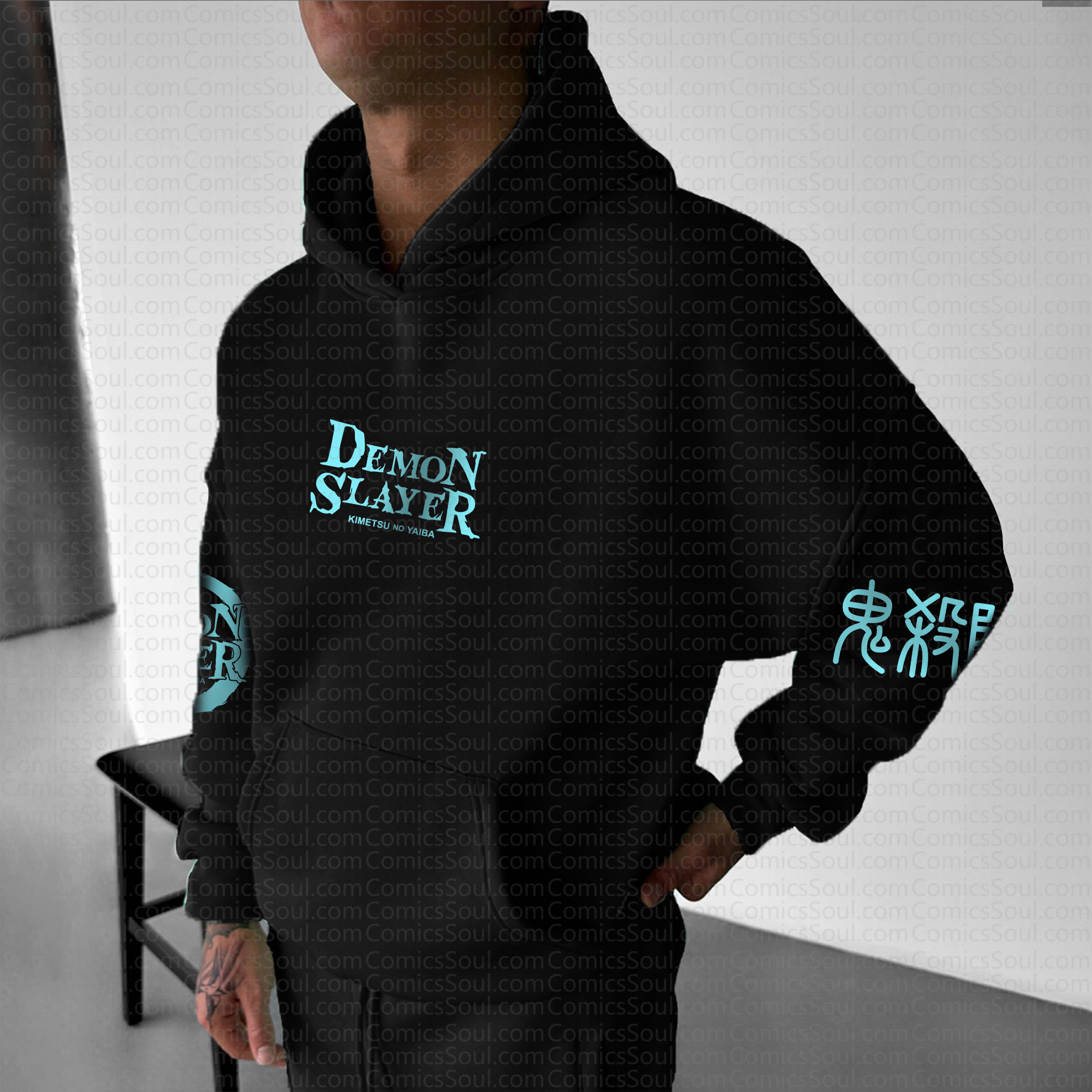 Unisex “ Demon slayer ” Graphic Streetwear Vintage Hoodie