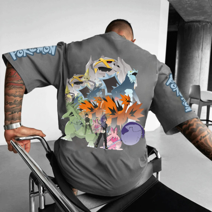 Unisex  "Pokémon" Anime Inspired Vintage T-Shirt